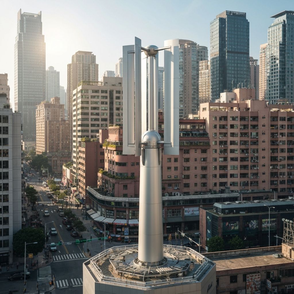 Vertical-Axis Wind Turbines (VAWT)